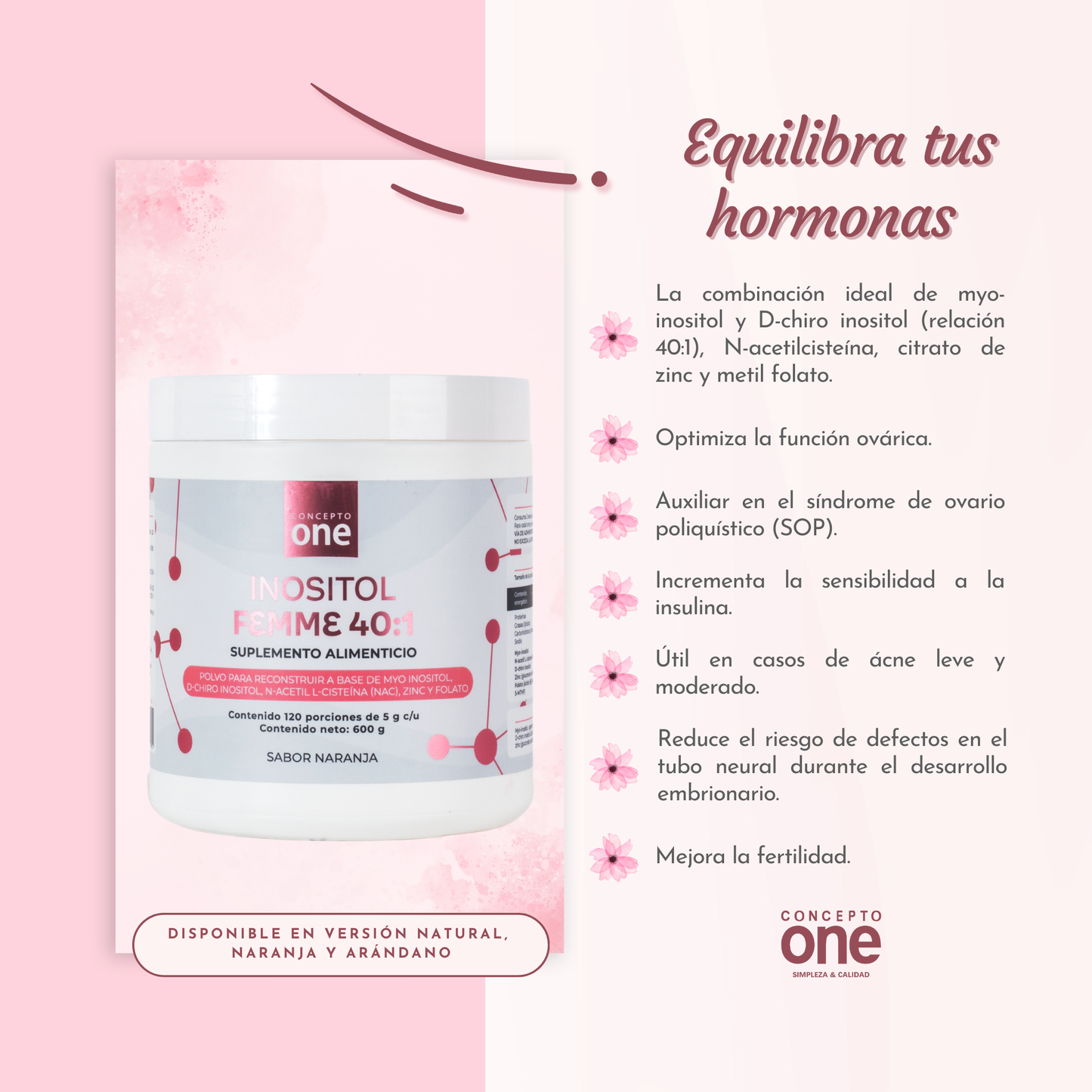 Inositol Femme 40:1