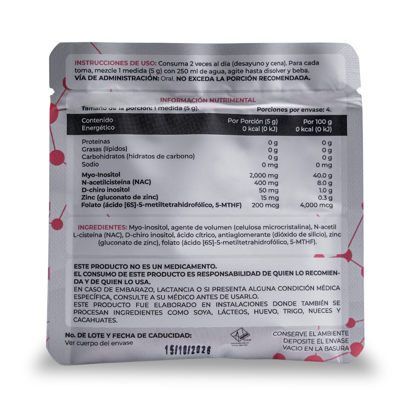 Inositol Femme 40:1 – Muestra para consulta